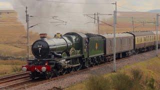 2 Steam over Shap - 5043  &  34067 flatten Shap Wells! | The Shap Mountaineer & WCME | 16/3/24