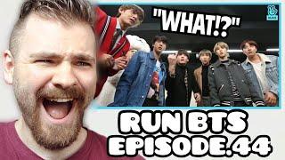 First Time Reacting to RUN BTS | EPISODE 44 | FIVE SENSES CHALLENGE | 김치대첩 | REACTION