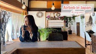 Airbnb in Japan,  room tour, Nagano, Japanese&Bali style room, Nagano travel