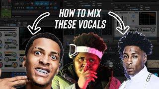 How to Mix and Master Hard Trap Vocals | Pro Tools Vocal Mixing