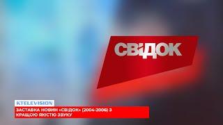 НТН | Заставка новинної програми "Свідок" (2004-2006) з кращою якістю звуку