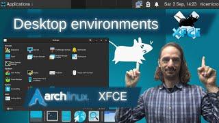 XFCE: Desktop Environments on Arch Linux Ep. 14