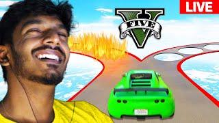 ULTIMATE GTA 5 PARKOUR STUNT RACES!! GTA 5 Tamil Live