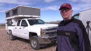 Truck Tour Nomad Living in a Pop Top Truck Camper