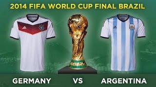 GERMANY v ARGENTINA | 2014 World Cup Final Brazil Preview