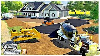 PAVING AND PACKING DRIVEWAYS ON DONO COUNTY