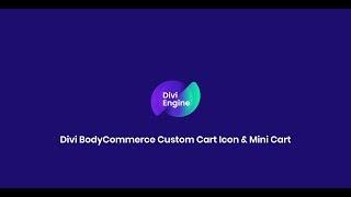 BodyCommerce Custom Cart Icon and Mini Cart