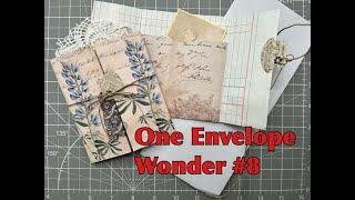 One Envelope Wonder #8 - Pocket With Doors/Shutters - #oneenvelopewonder