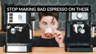 Five Ways To Make Better Espresso On A Cheap Machine (Under $100)