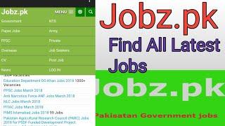 How to Register on Jobz.pk/Find all the jobs Updates