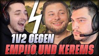 1vs2 gegen EMPIIO und KEREMS | AoE 2