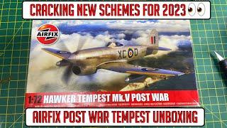 Unlocking the Secrets of the Airfix Tempest Mk.V: Post-War Unboxing