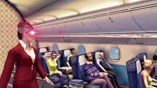 Will I Get KICKED OFF Of The Plane? - Airplane Mode Flight Simulator