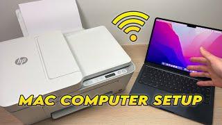 HP Deskjet 4155e Printer : Mac Computer Wi-Fi Setup