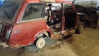 Полное восстановление ваз 2104 Body repair vaz 2104