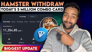 Hamster Kombat Withdrawal BIG Update | Claim 5 MILLION Tokens Instantly | Hamster Kombat Free Mining