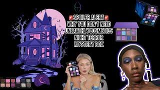 Save Your Money!!! Why You DON'T NEED Unearthly Cosmetics Night Terror Mystery Box #dupealert