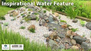 Yorkshire Aquascapes -  Medium Pondless Waterfall and Gravel Garden