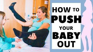 How to PUSH during labor | Best positions to push baby out!