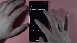 How to Change Screen Lock on Google Pixel 7 Pro - Pattern, PIN, Password, Fingerprint, Face Unlock