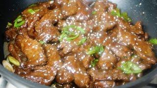 Easy Mongolian Beef Recipe