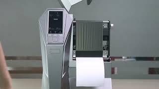 OX printer with Label Peeler and Rewinder