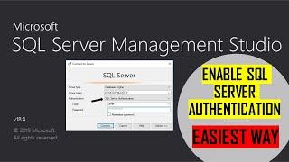 How to Enable Sql Server Authentication in Sql Server 2019 | Create a new User in Sql Server 2019