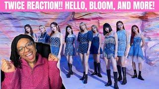 TWICE HELLO, ICON, BLOOM, & BASICS REACTION! THE B-SIDES ARE HITS!!