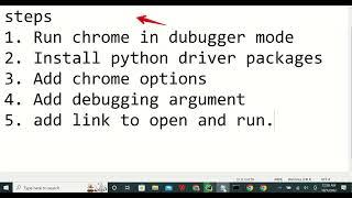 Open driver on existing browser: Selenium Python