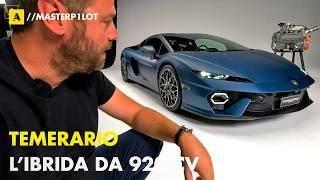 Lamborghini TEMERARIO | V8 da 920 CV per la SUPER IBRIDA di Sant'Agata