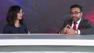 Dr. Vinay Satwah and Dr. Zeel Shah discussing her medical student perspective on C3