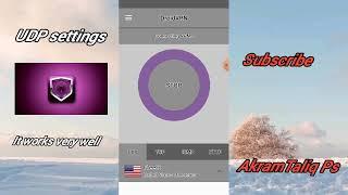 UDP Settings for Droid VPN!!!#free internet #freefirestatus  #database