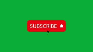 Green Screen Subscribe Button No Copyright With Animation