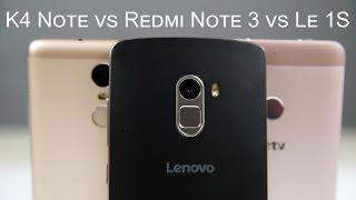 Redmi Note 3 vs Le 1S vs K4 Note - Fingerprint Scanner Comparison