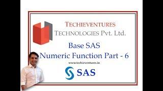Base SAS Numeric Function - PART 6 (N and NMISS) By Techieventures