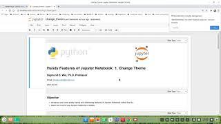 How to Change Themes of Jupyter Notebook