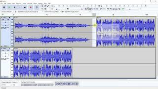  2 Ways to Merge Two Audio Files Into One in Audacity   Combine Multiple Tracks into One #000