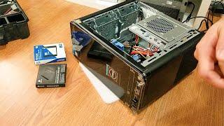 Installing SSD Sata Drive on Dell XPS 8930 Desktop Computer