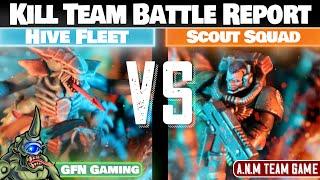 Scout Squad VS Tyranids  - Kill Team Battle Report