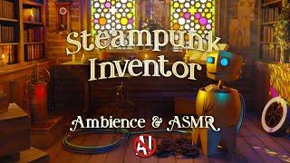 The Tinkerer's Magical Study | ASMR designed for focus and creativity for 2 hours