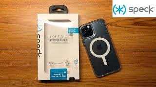 Speck Presidio Perfect-Clear with MagSafe for iPhone 12/12 Pro