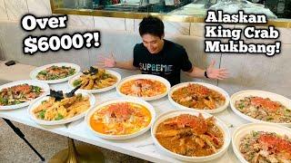 EATING OVER $6000 WORTH OF ALASKA KING CRABS! | MOST EXPENSIVE MUKBANG EVER!