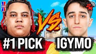 #1 DRAFT PICK vs IGYMO - $1000 WAGER NBA 2K25! (MUST WATCH)