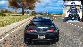 TOYOTA SUPRA RZ | Forza Horizon 4 | GoPro Thrustmaster t80 ferrari 488 gtb GamePlay PC