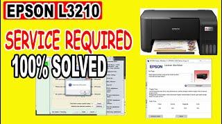 SERVICE REQUIRED EPSON L3210