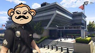 I BECOME A POLICE OFFICER OF THE CITY [ GRAND RP LIVE ] SPIDEY 0007