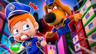 Rescue Giant Police  | Monster Songs for Kids | Cartoons Police | More Nursery Rhymes & Kids Song