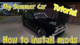 How To Install My Summer Car Mods and Mod Loader