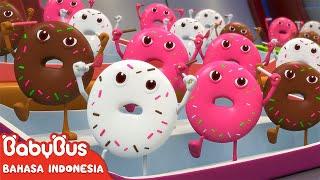 Yuk Tebak Donat Mana Yang Paling Cepat Berlari | Lagu Lucu | Lagu Anak | BabyBus Bahasa Indonesia