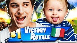 ANIMA GIOCA CON IL BAMBINO PIU' FORTE D'ITALIA! Fortnite Battle Royale